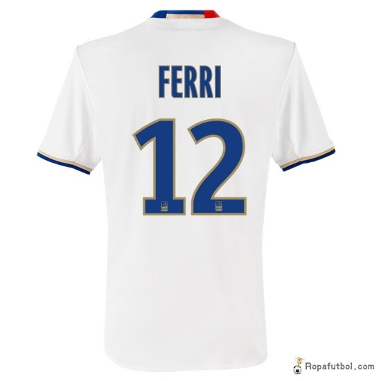 Camiseta Lyon Replica Primera Ropa Ferri 2016/17 Blanco